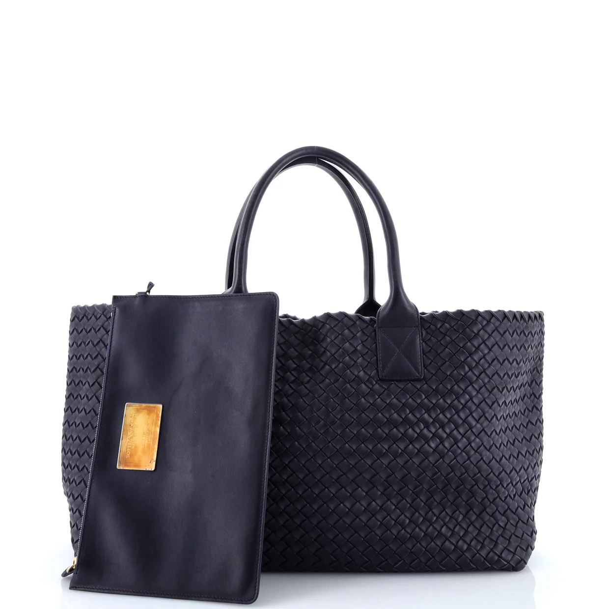 Cabat Tote Intrecciato Nappa Medium - Deep Luxury