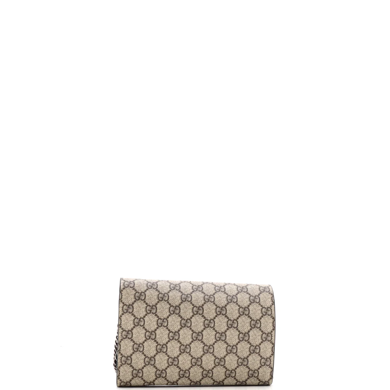 Dionysus Chain Wallet GG Coated Canvas Small - Deep Luxury