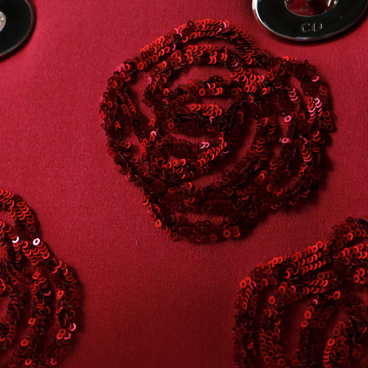 Lady Dior Bag Embellished Satin Mini - Deep Luxury