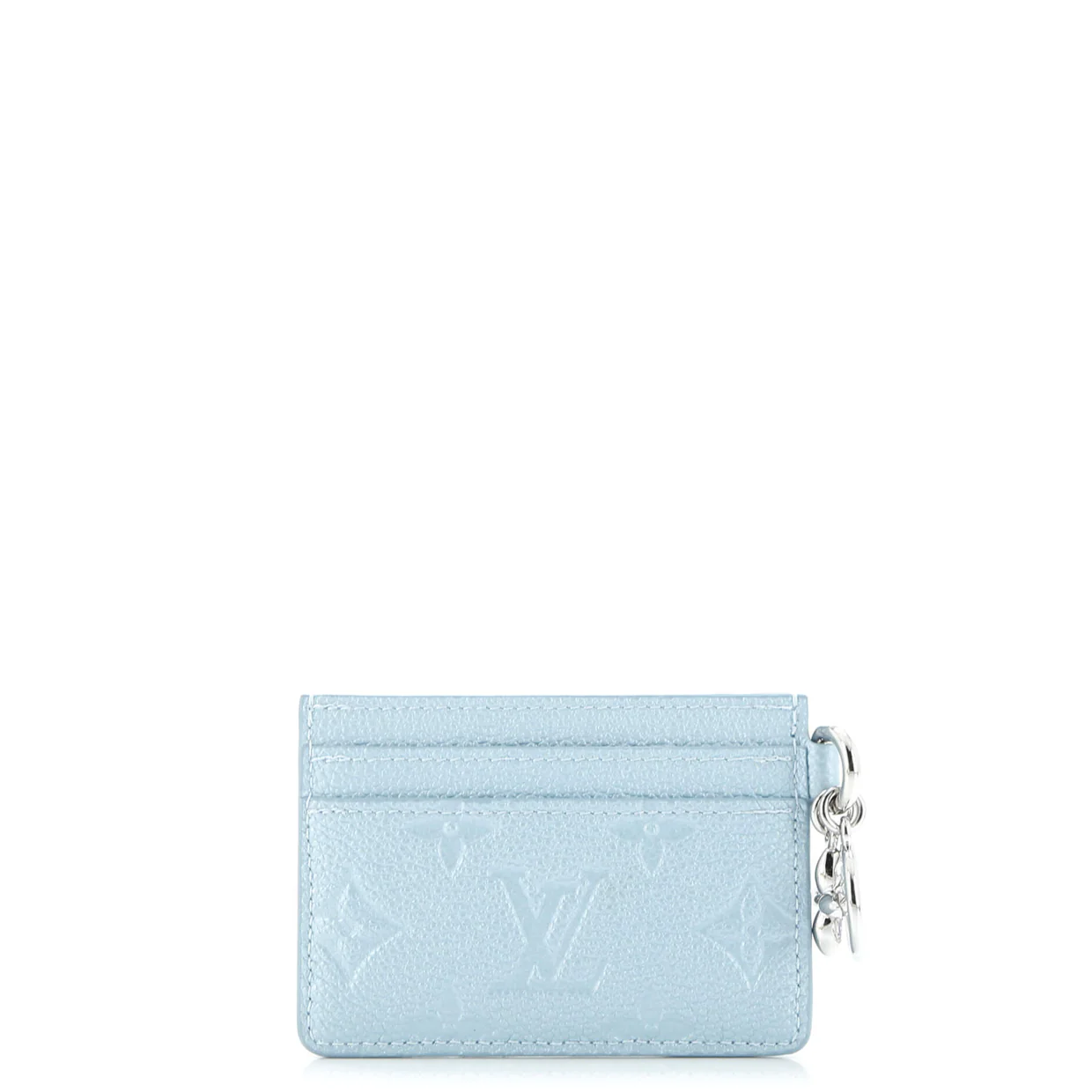 LV Charms Card Holder Monogram Empreinte Leather - Deep Luxury