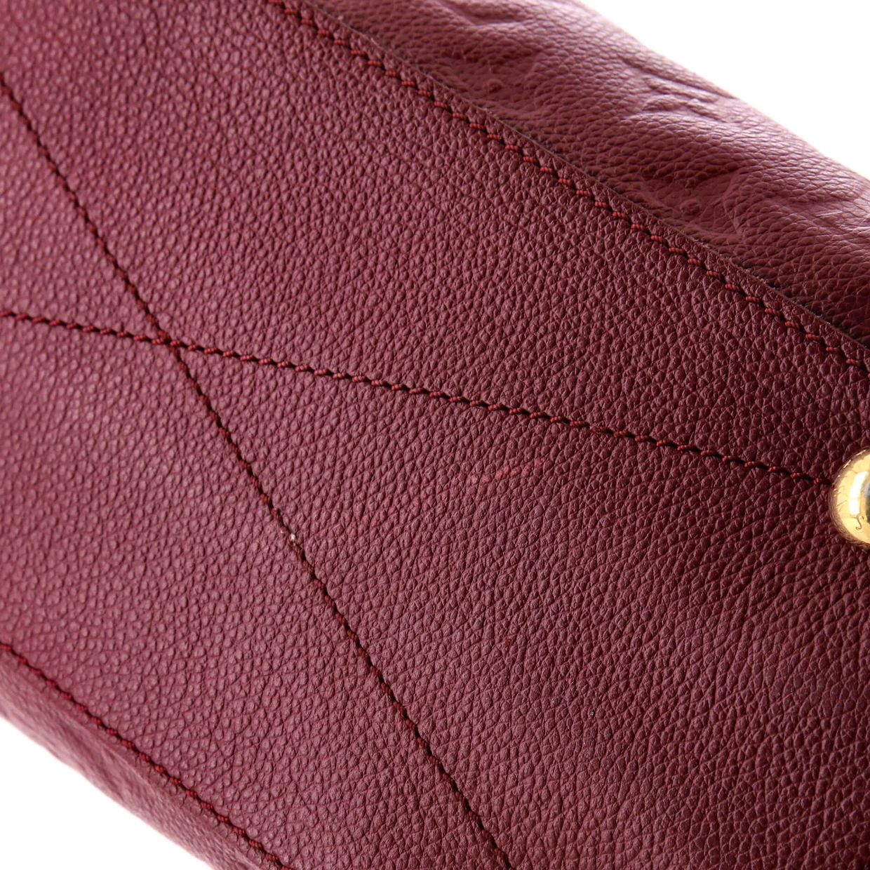 Montaigne Handbag Monogram Empreinte Leather MM - Deep Luxury