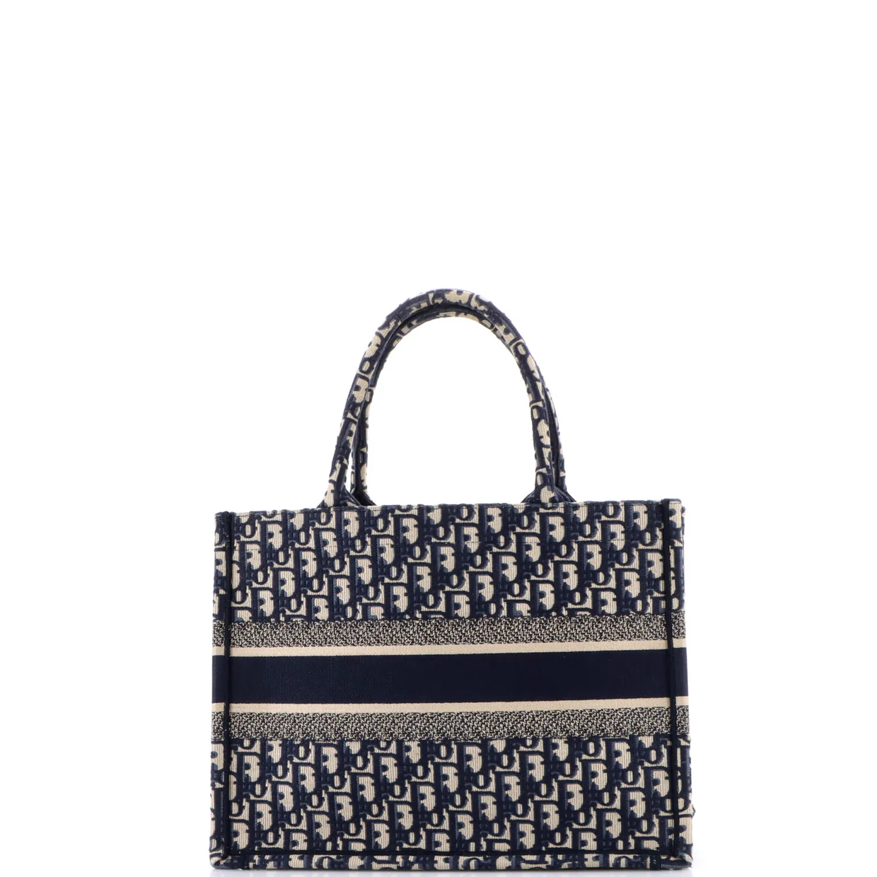 Book Tote Oblique Canvas Medium - Deep Luxury