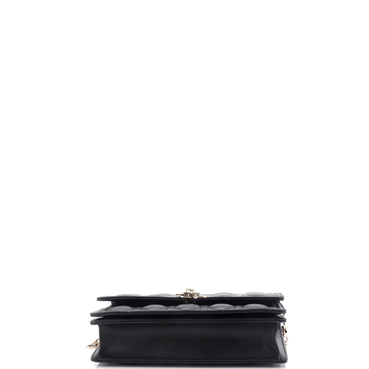 My Dior Top Handle Flap Bag Cannage Quilt Lambskin Small - Deep Luxury