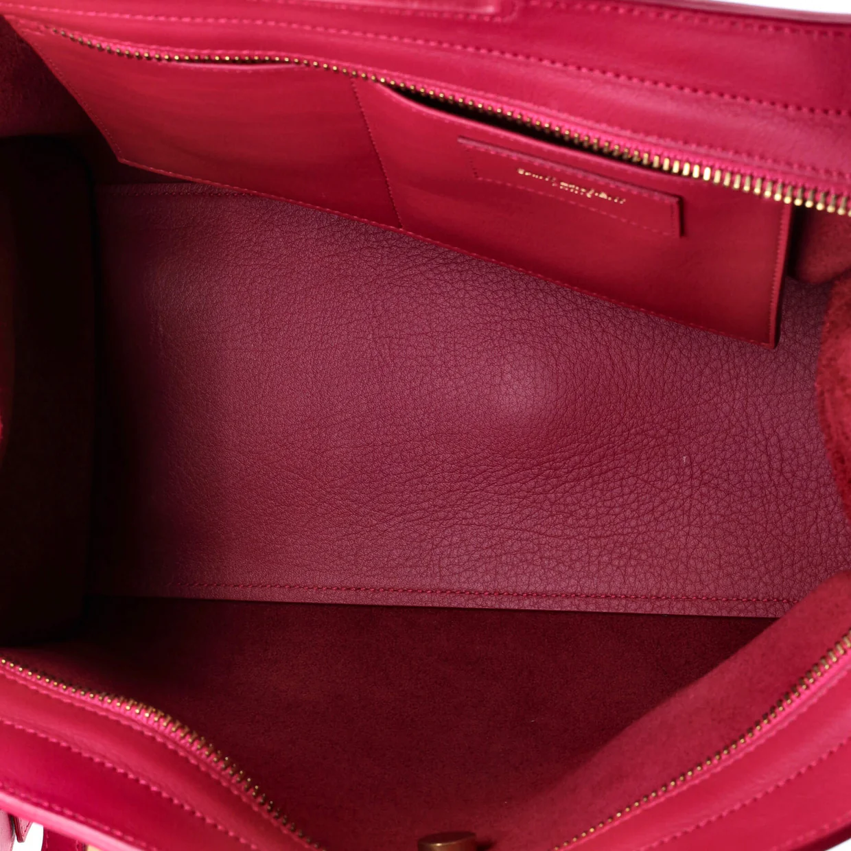 Classic Y Cabas Leather Small - Deep Luxury