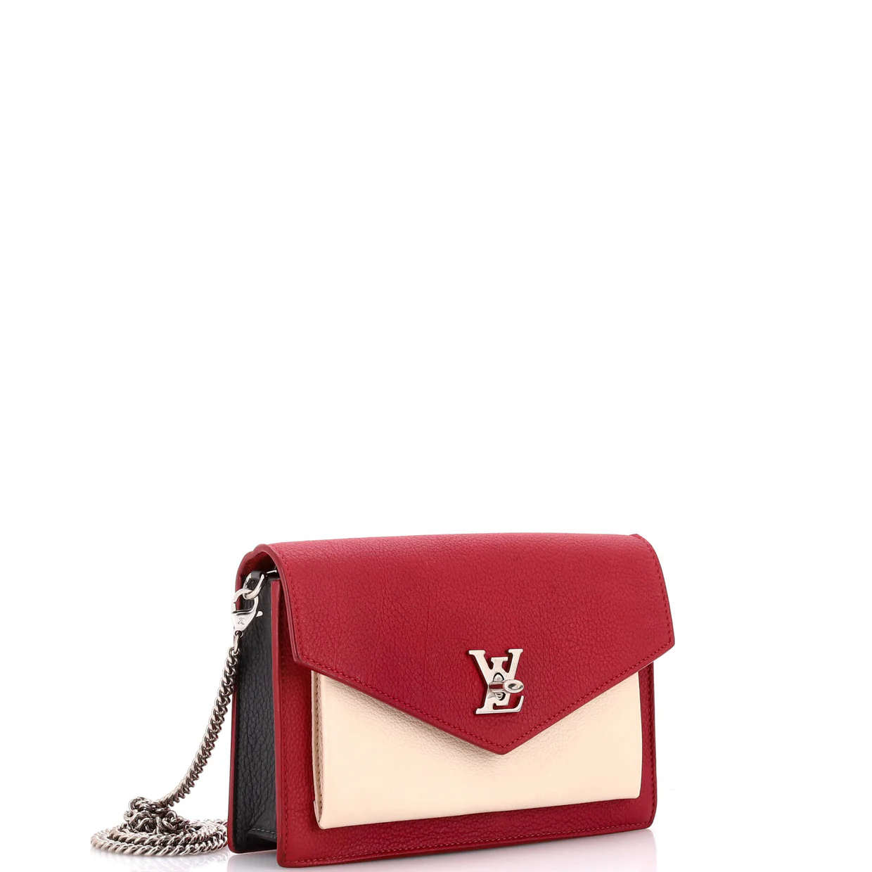Mylockme Chain Pochette Leather - Deep Luxury