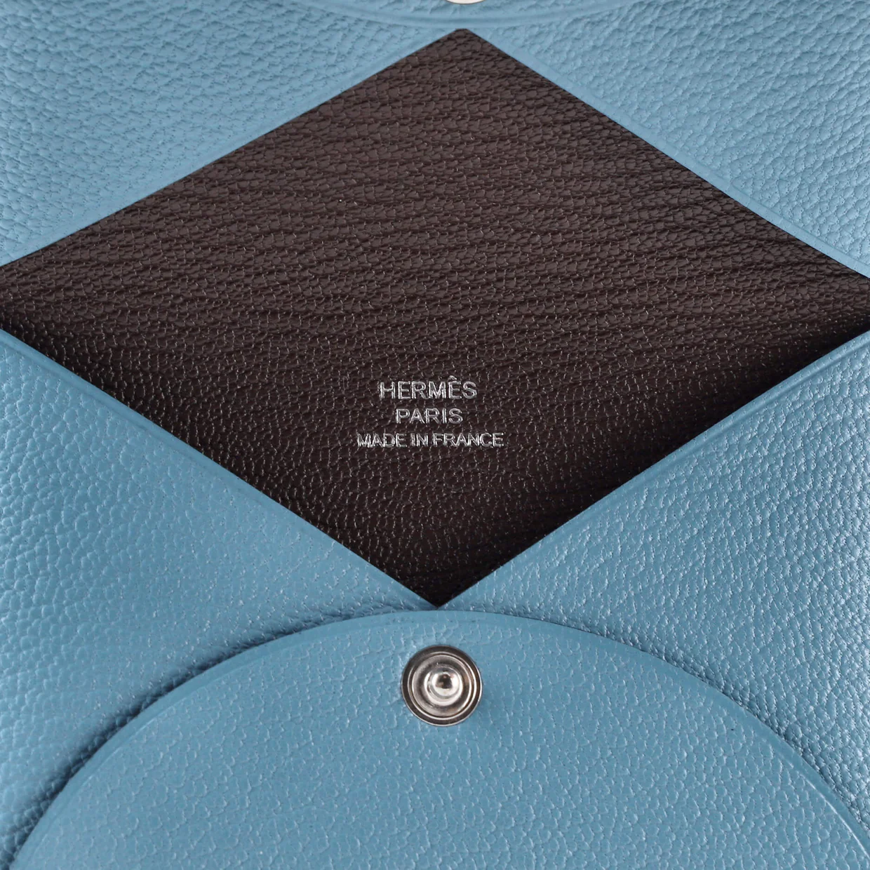 Calvi Duo Card Holder Verso Epsom - Deep Luxury
