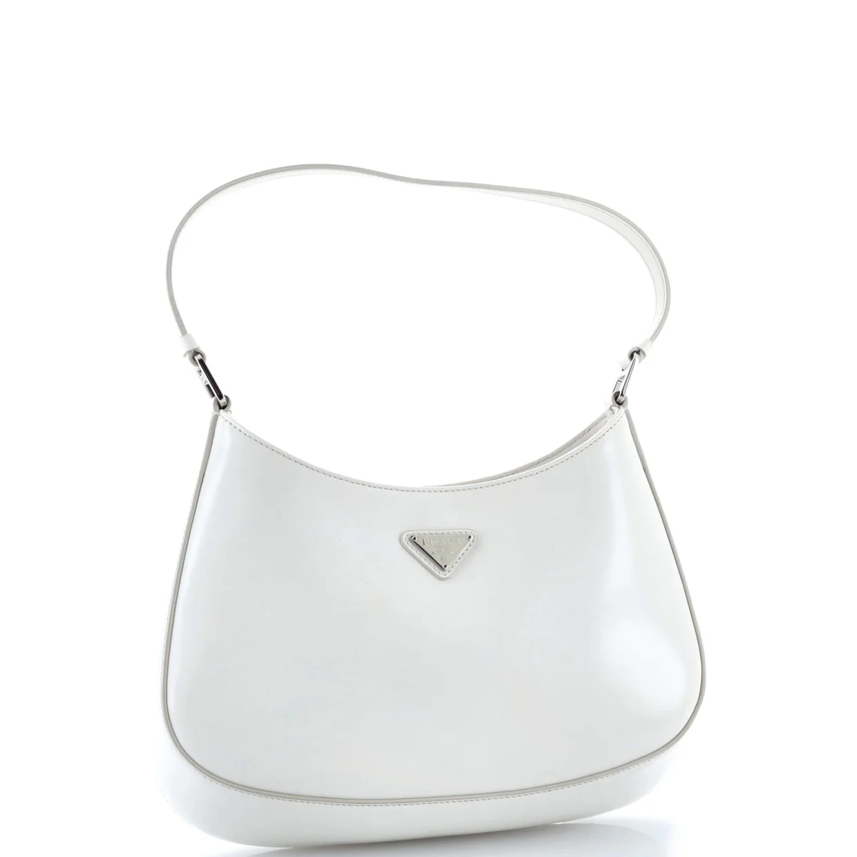 Cleo Shoulder Bag Spazzolato Leather Medium - Deep Luxury