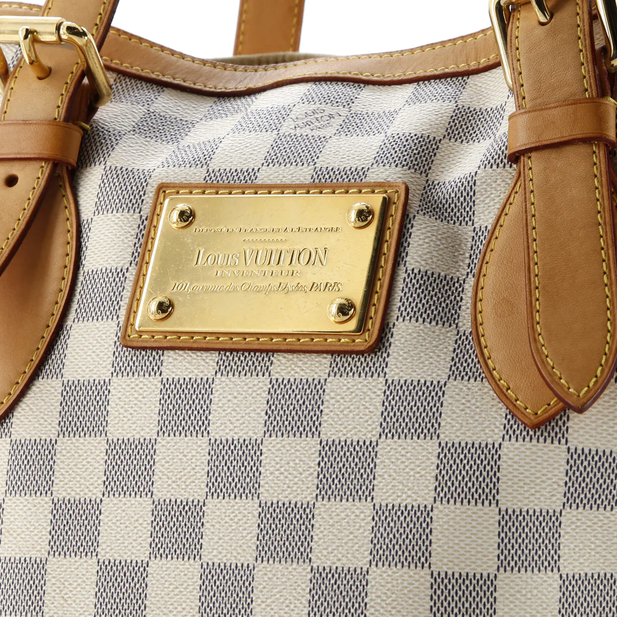 Hampstead Handbag Damier MM - Deep Luxury