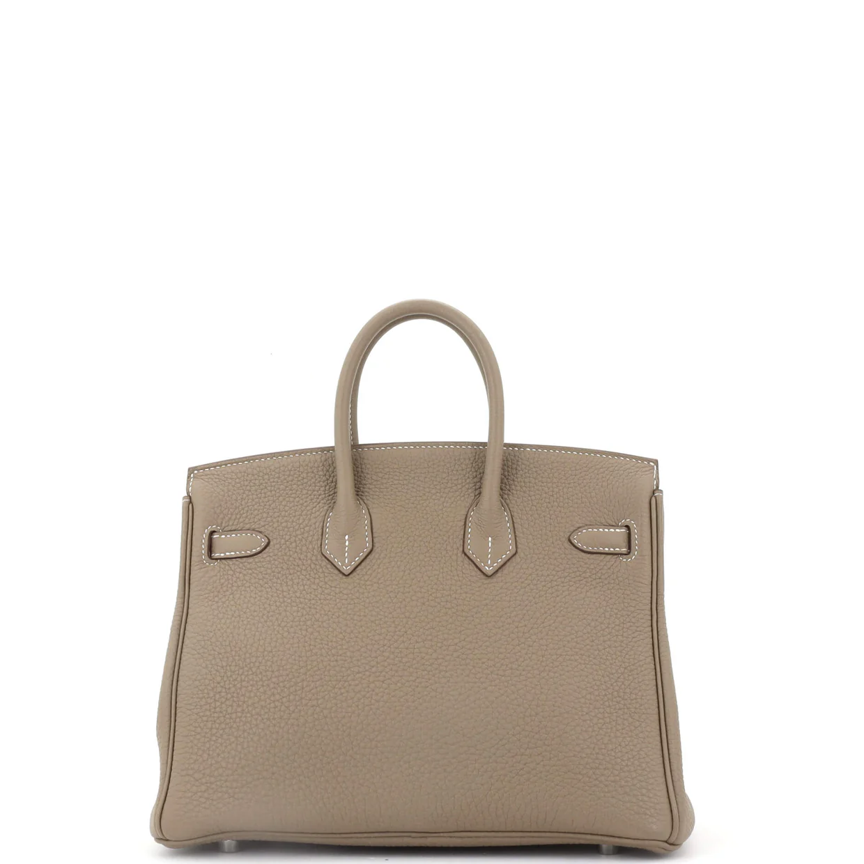 Birkin Handbag Grey Togo with Palladium Hardware 25 - Deep Luxury