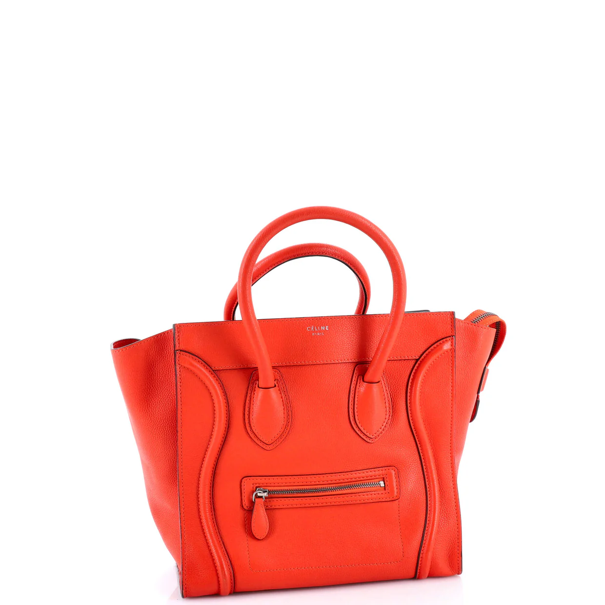 Luggage Bag Grainy Leather Mini - Deep Luxury