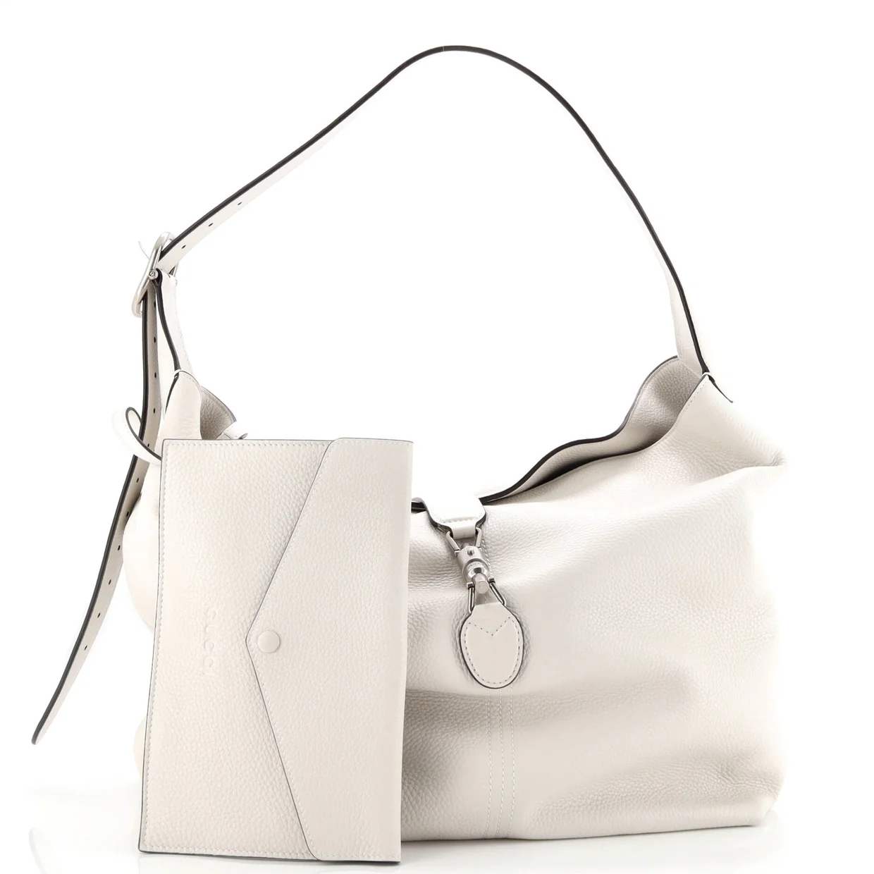 Jackie 1961 Soft Shoulder Bag Leather Medium - Deep Luxury