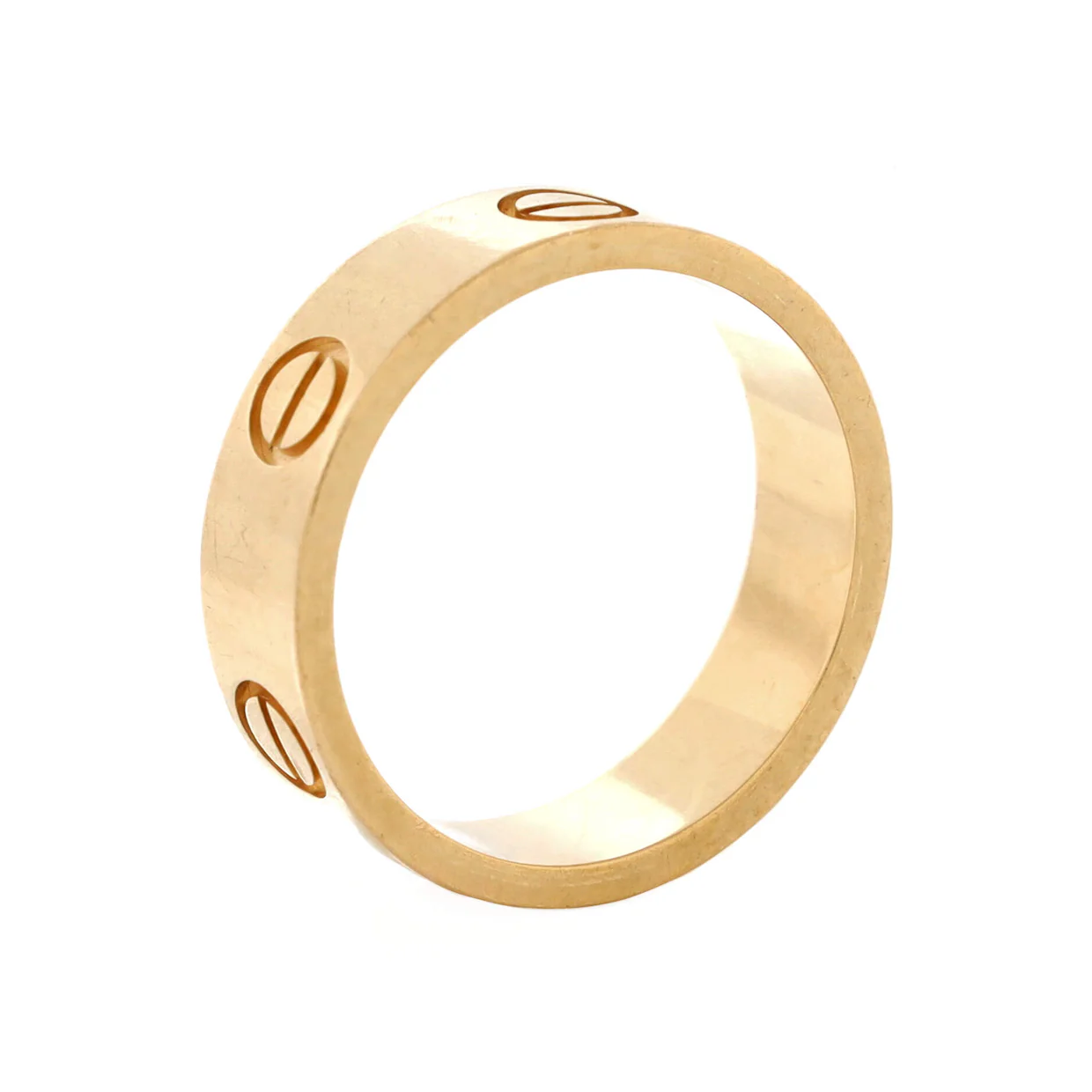 Love Band Ring 18K Yellow Gold - Deep Luxury