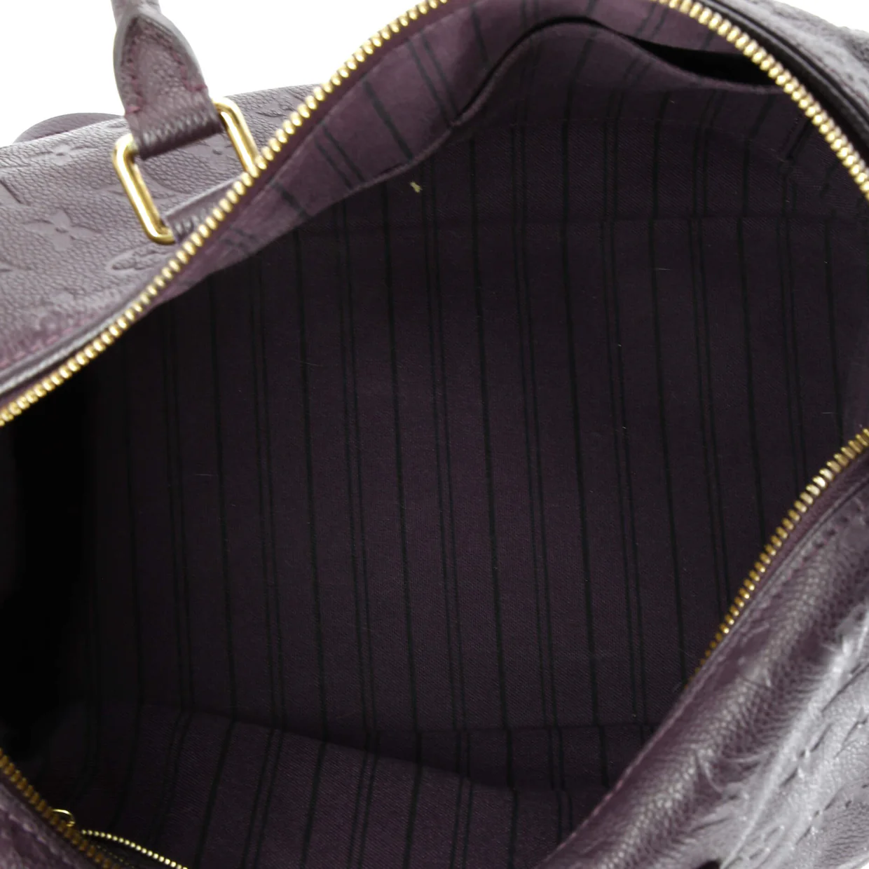 Speedy Bandouliere Bag Monogram Empreinte Leather 30 - Deep Luxury