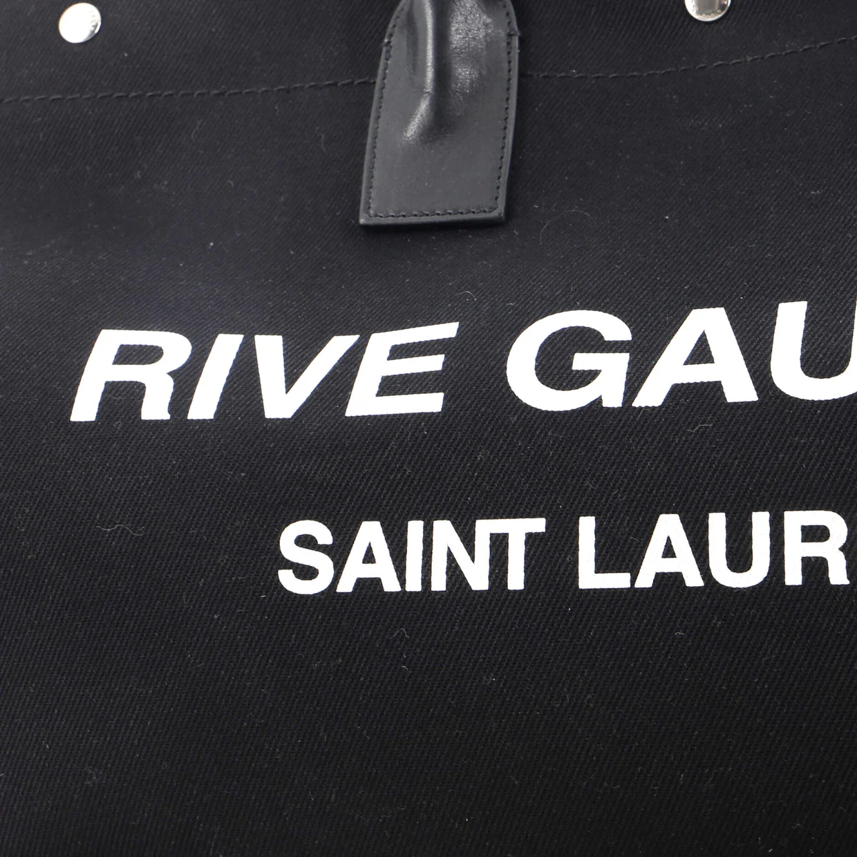 Rive Gauche Shopper Tote Canvas Large - Deep Luxury