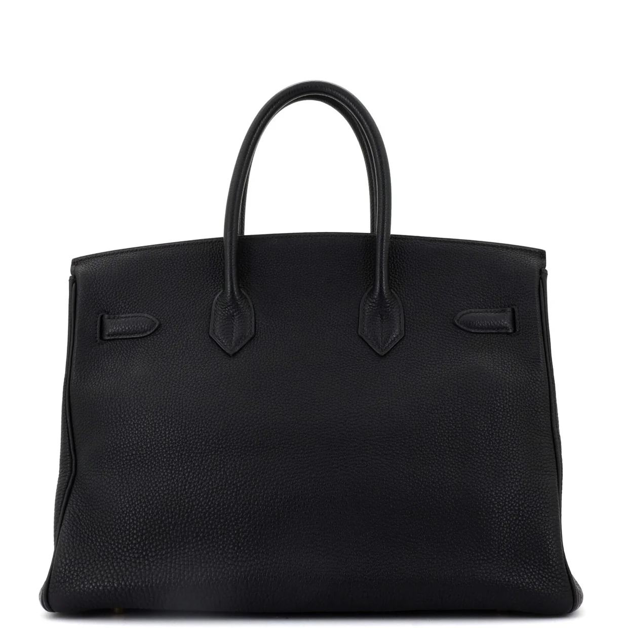 Birkin Handbag Noir Togo with Gold Hardware 35 - Deep Luxury