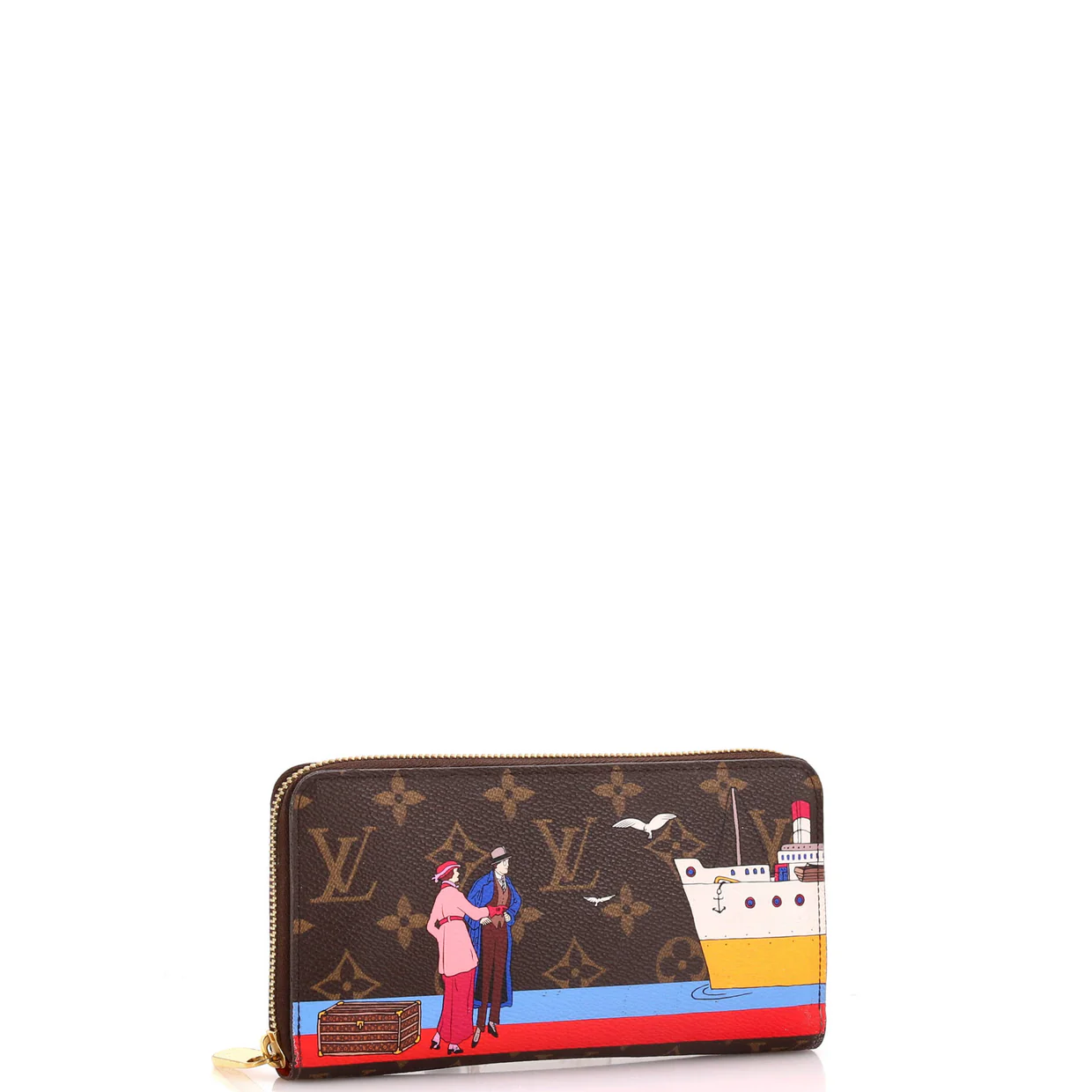 Zippy Wallet Limited Edition Monogram Canvas - Deep Luxury