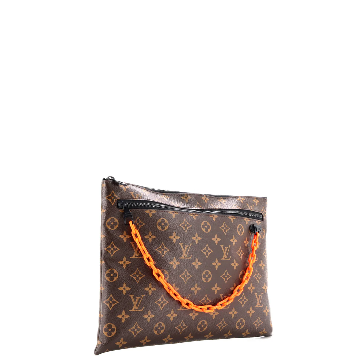 Solar Ray A4 Pouch Monogram Canvas - Deep Luxury