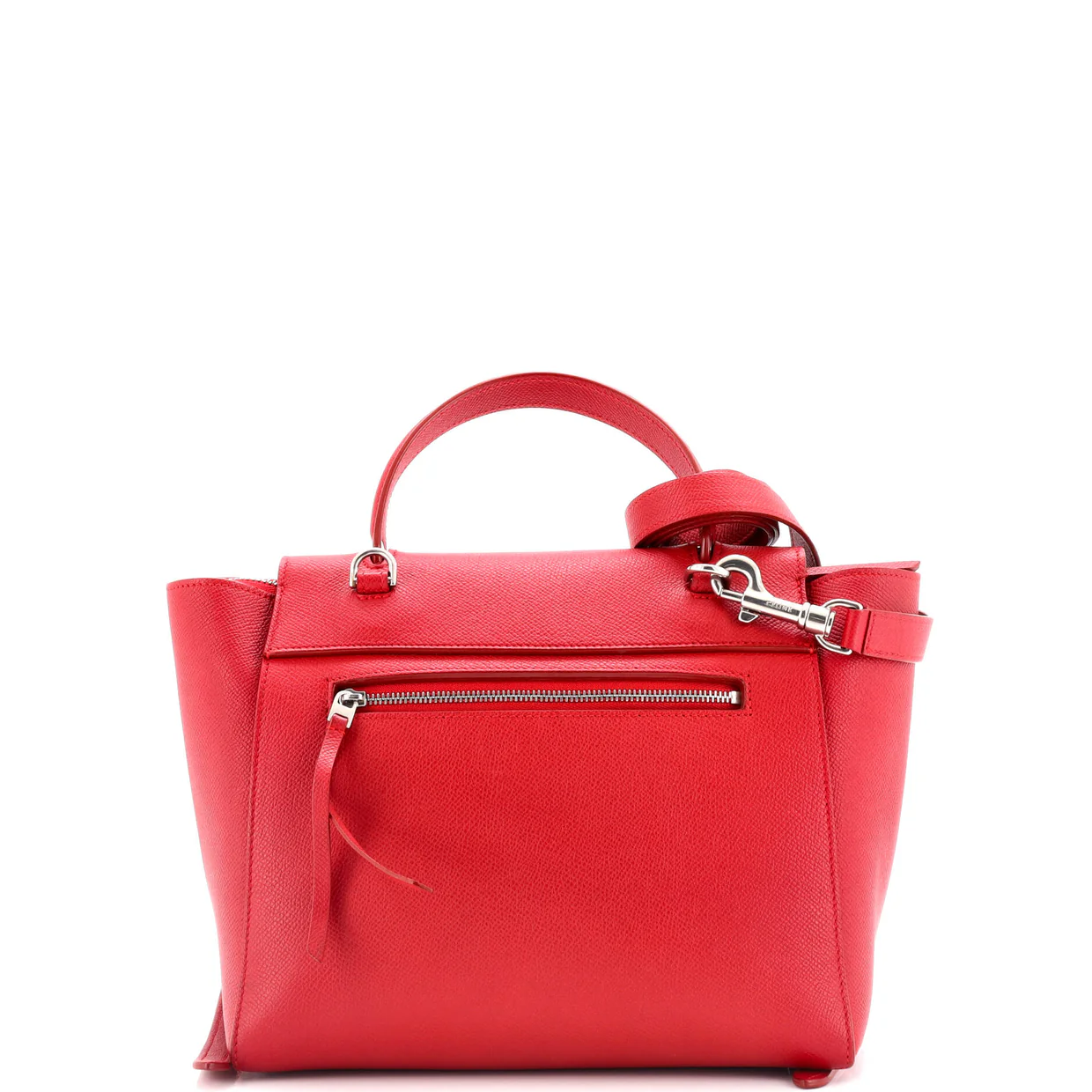 Belt Bag Textured Leather Micro - Deep Luxury