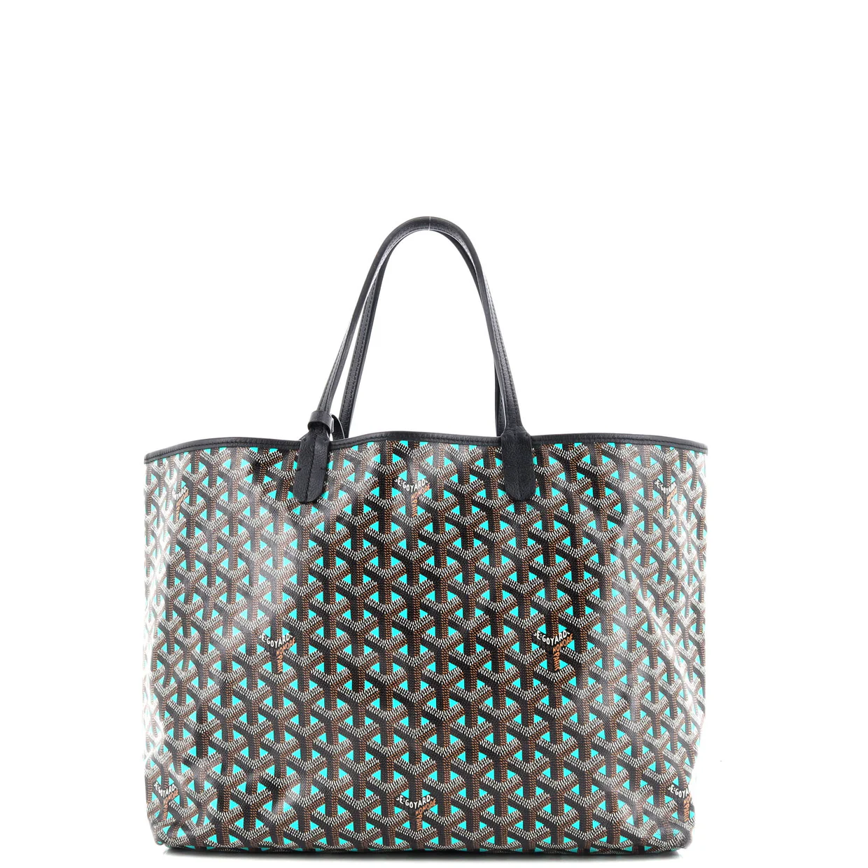 Saint Louis Tote Claire Voie Coated Canvas PM - Deep Luxury