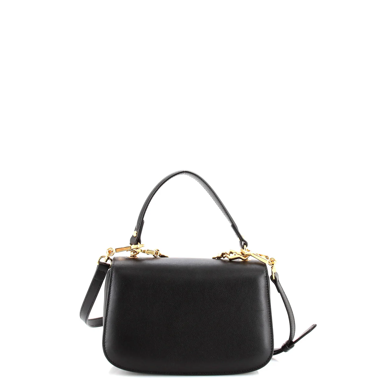 Blondie NM Chain Top Handle Bag Leather Small - Deep Luxury