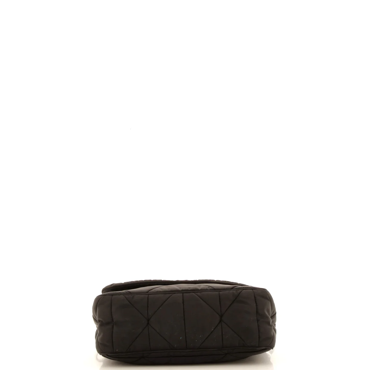 Padded Flap Shoulder Bag Quilted Tessuto - Deep Luxury