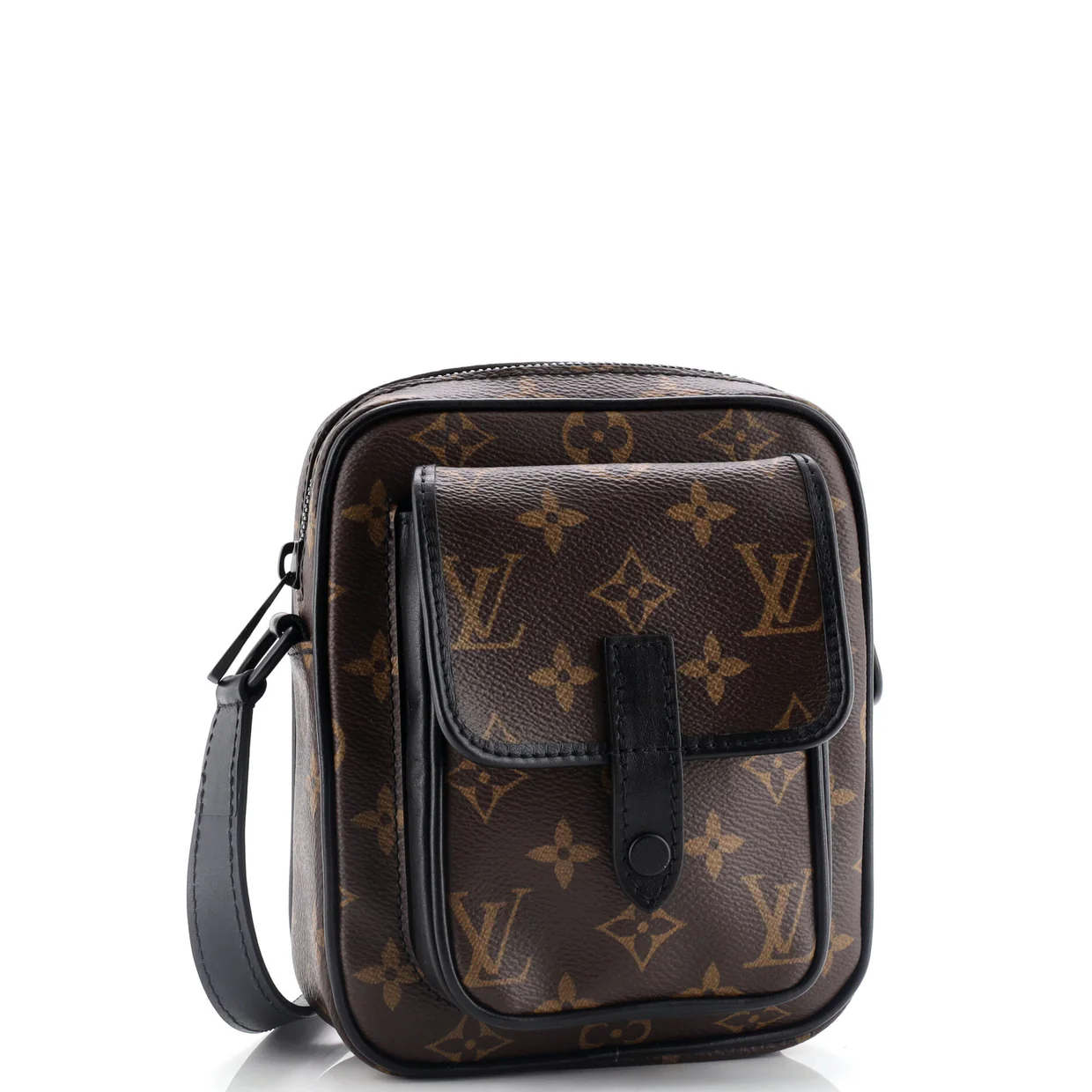 Christopher Wearable Wallet Macassar Monogram Canvas - Deep Luxury
