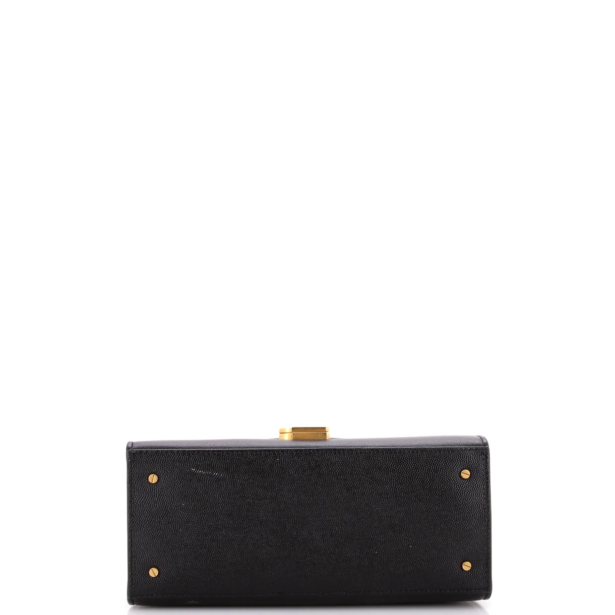Cassandra Top Handle Bag Leather Medium - Deep Luxury