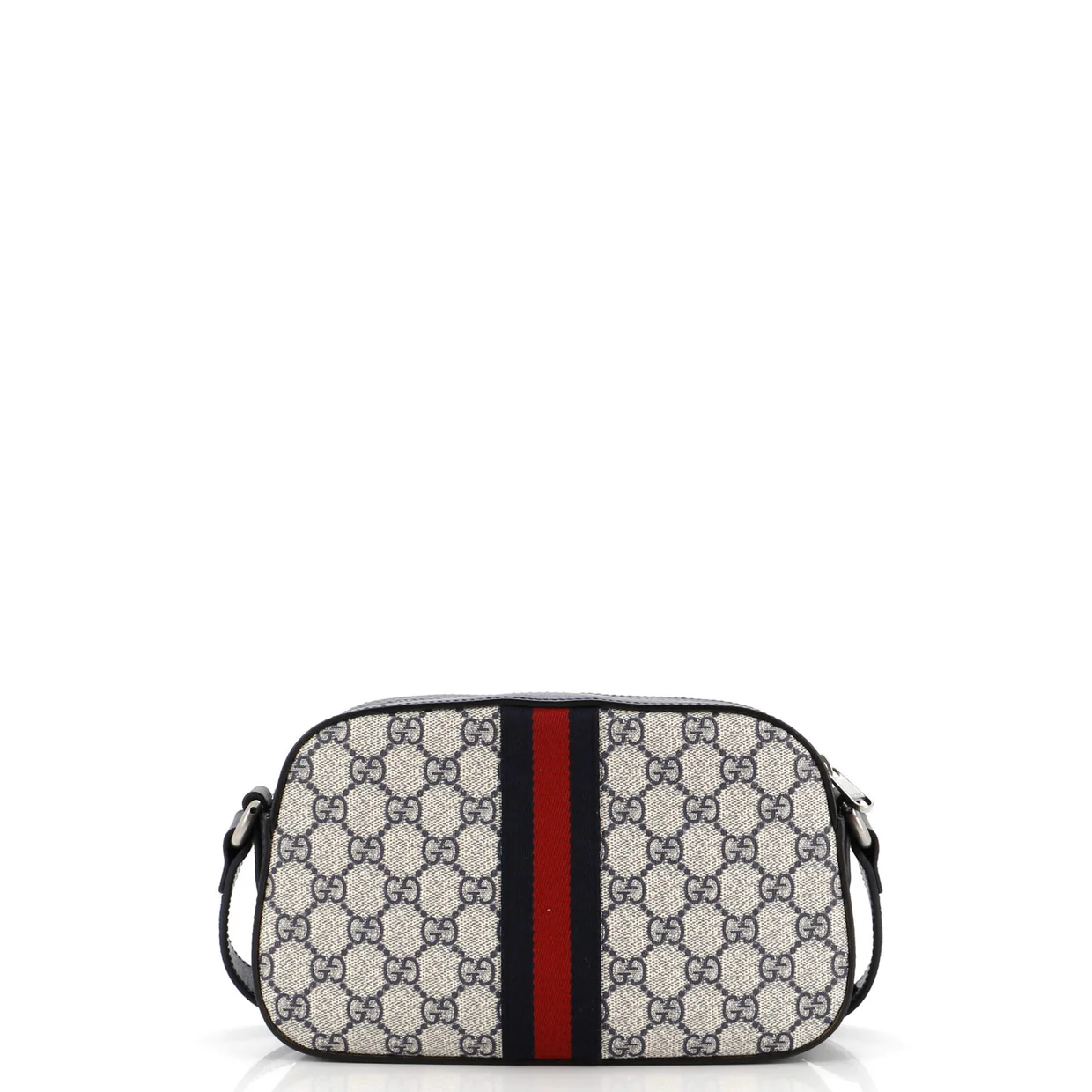 Ophidia Camera Shoulder Bag GG Coated Canvas with Leather Small - Deep Luxury