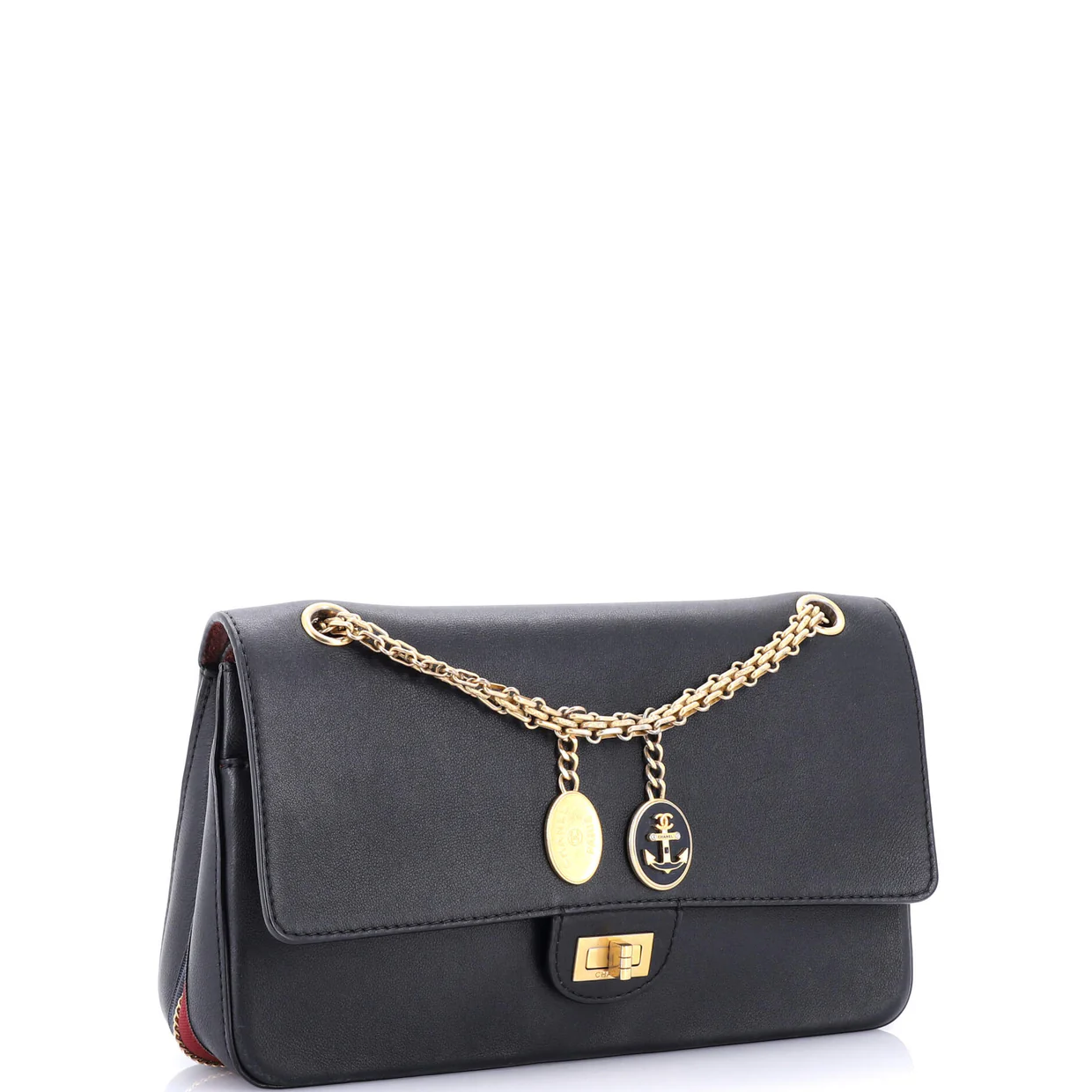 Nude Medallion Reissue 2.55 Flap Bag Calfskin 226 - Deep Luxury