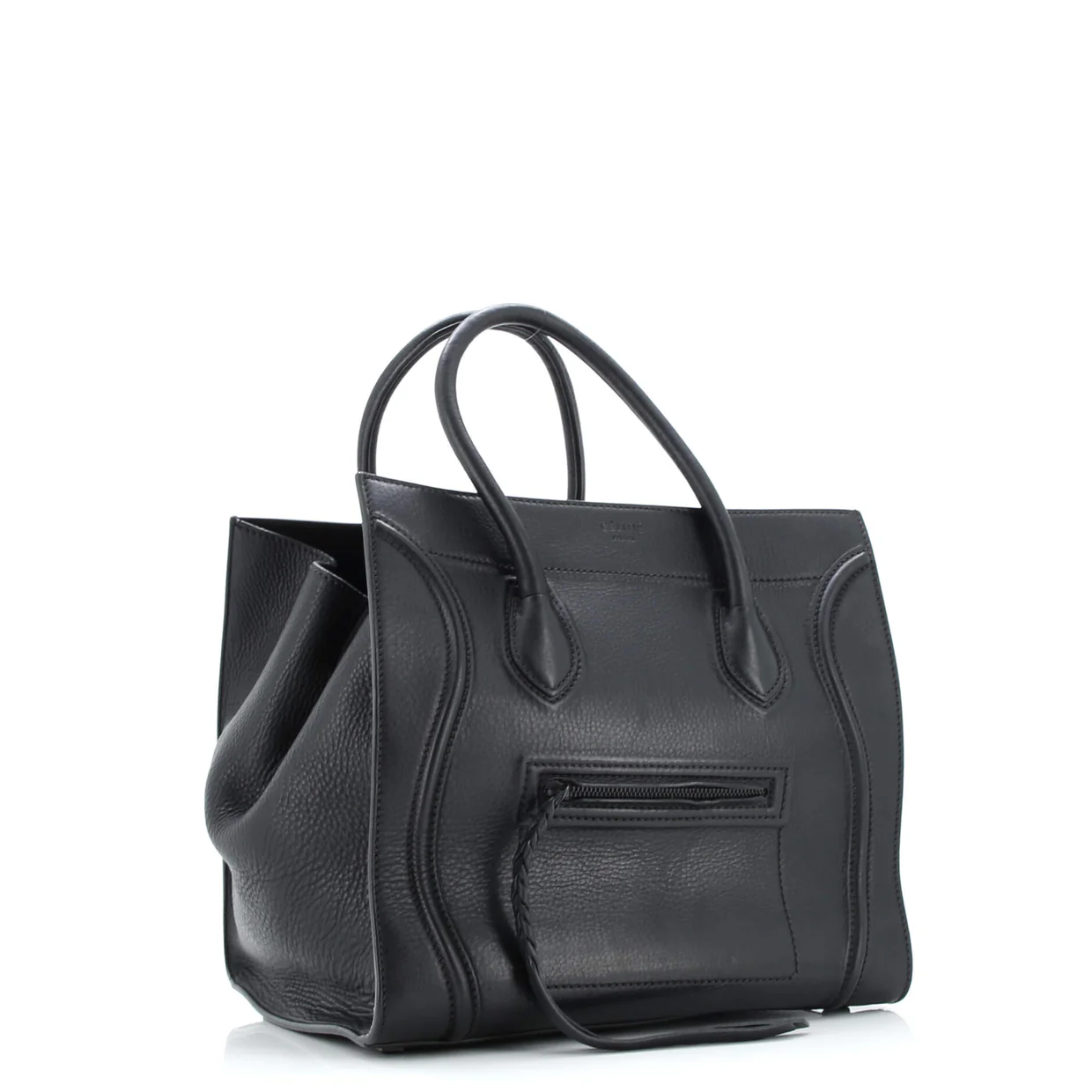 Phantom Bag Smooth Leather Medium - Deep Luxury