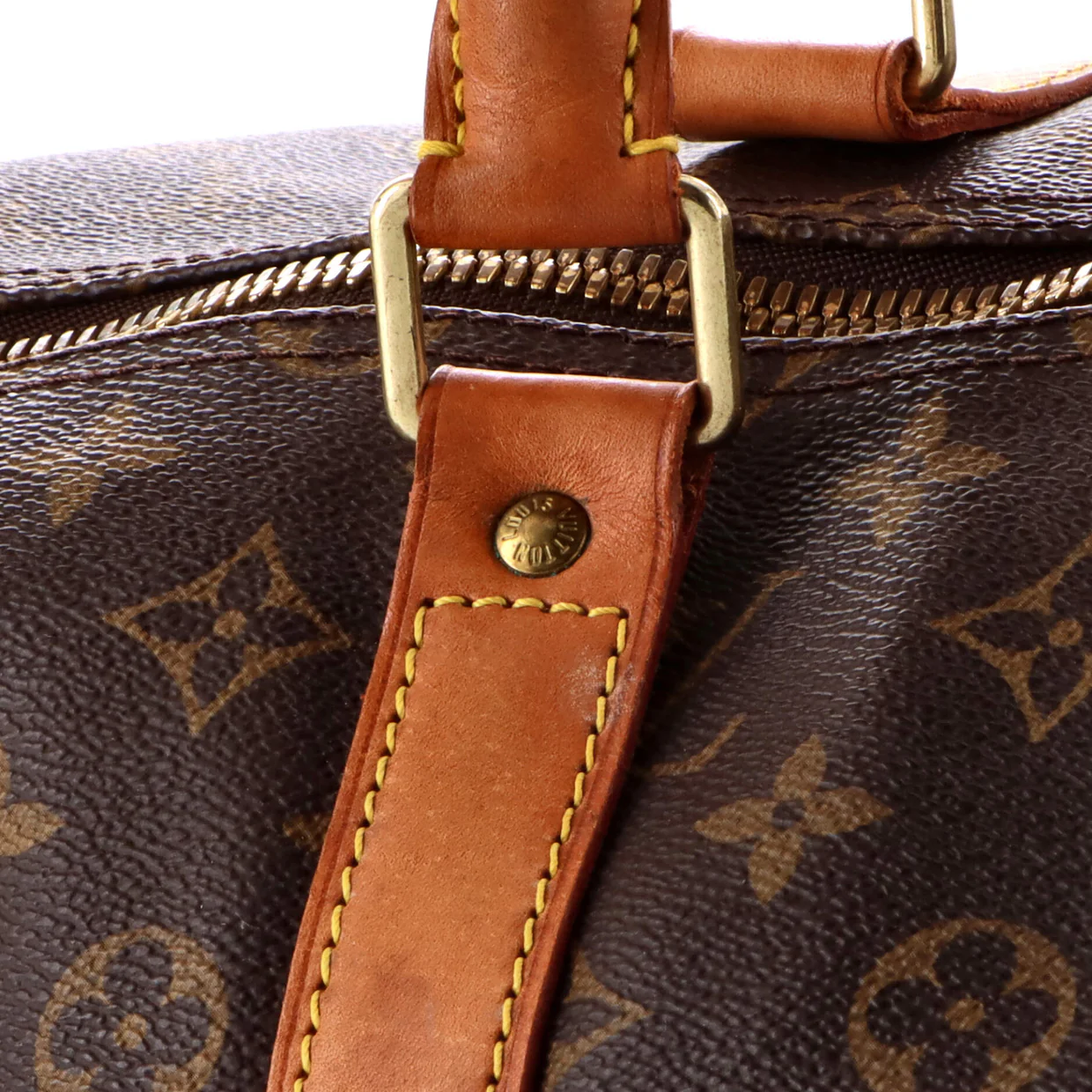 Keepall Bandouliere Bag Monogram Canvas 55 - Deep Luxury