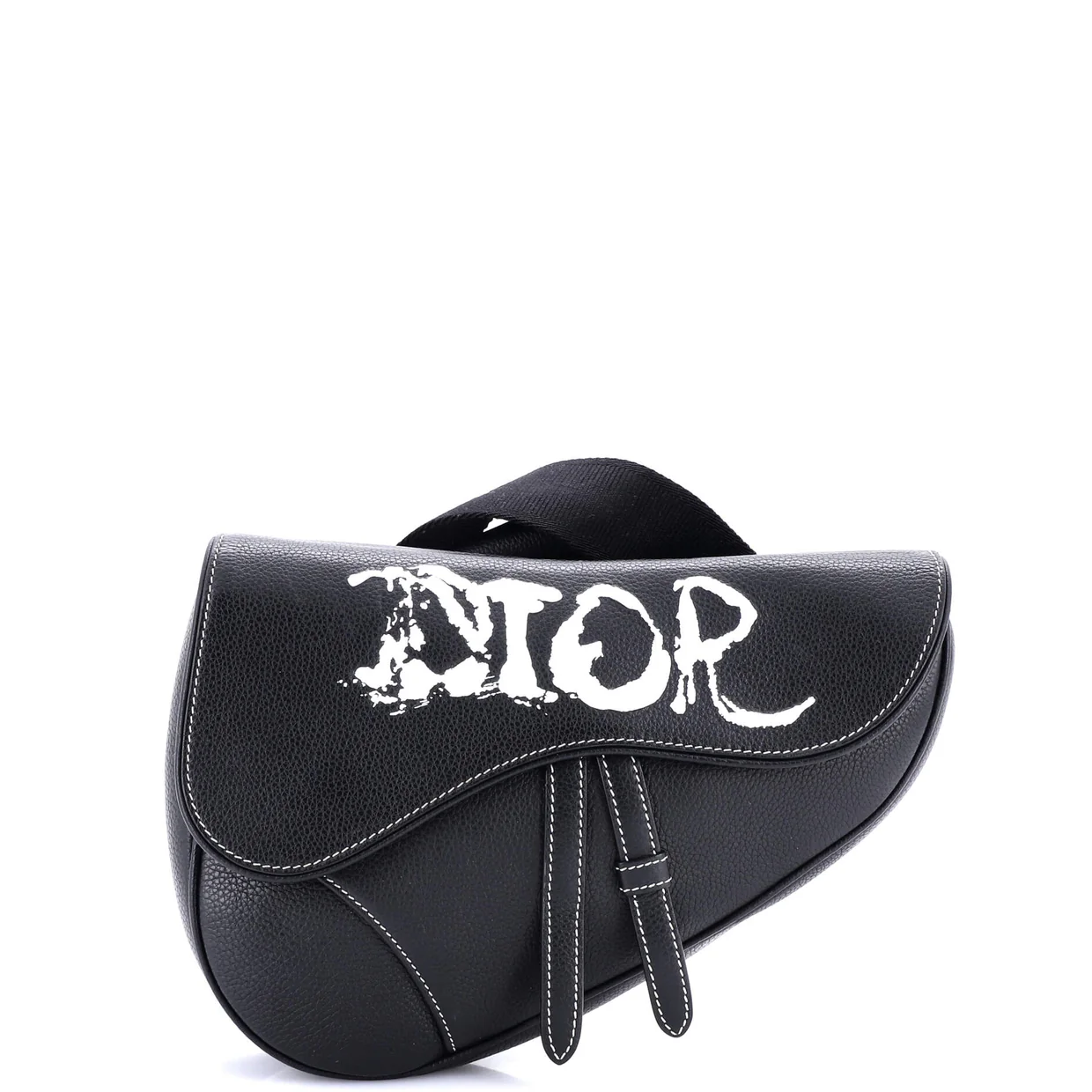 Shawn Stussy Saddle Crossbody Bag Printed Leather - Deep Luxury