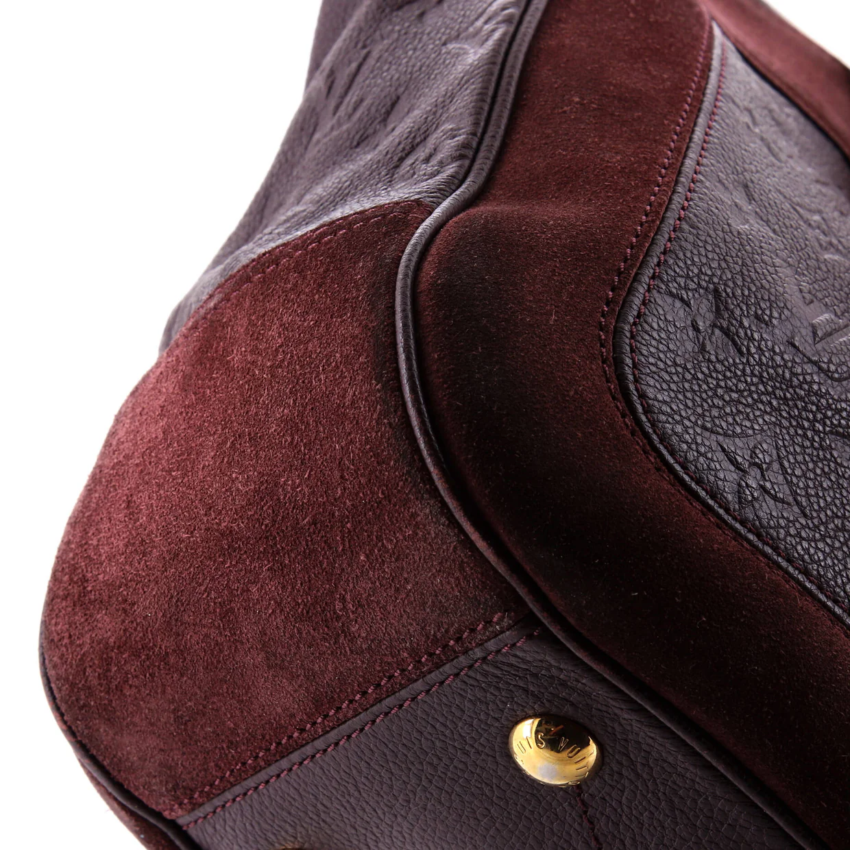 Audacieuse Handbag Monogram Empreinte Leather MM - Deep Luxury