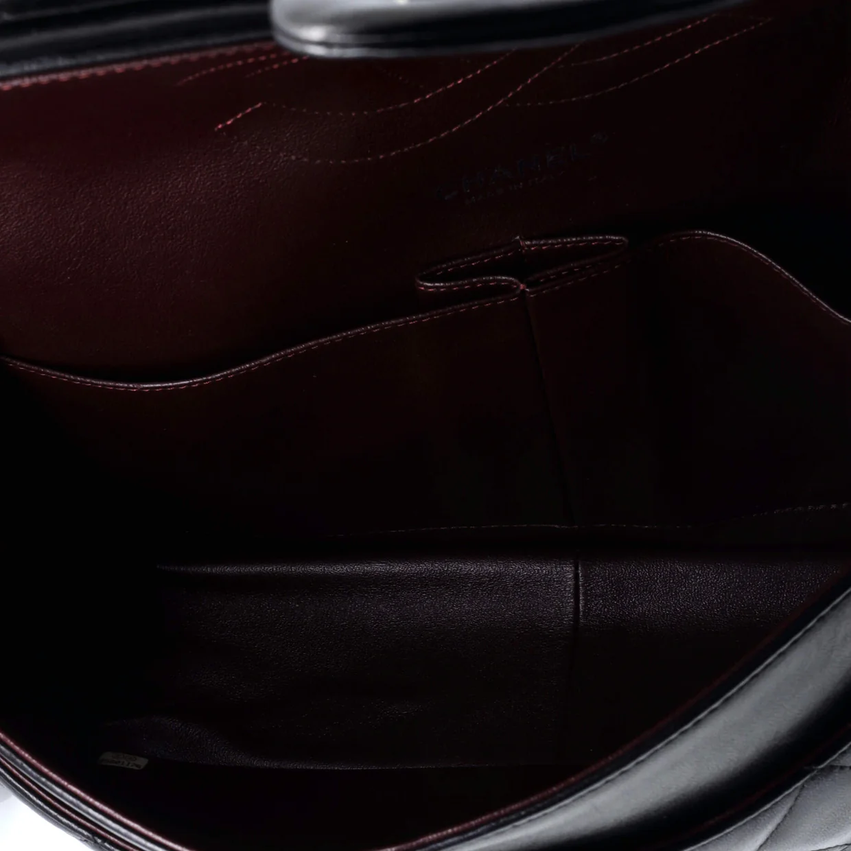 Classic Double Flap Bag Quilted Lambskin Jumbo - Deep Luxury