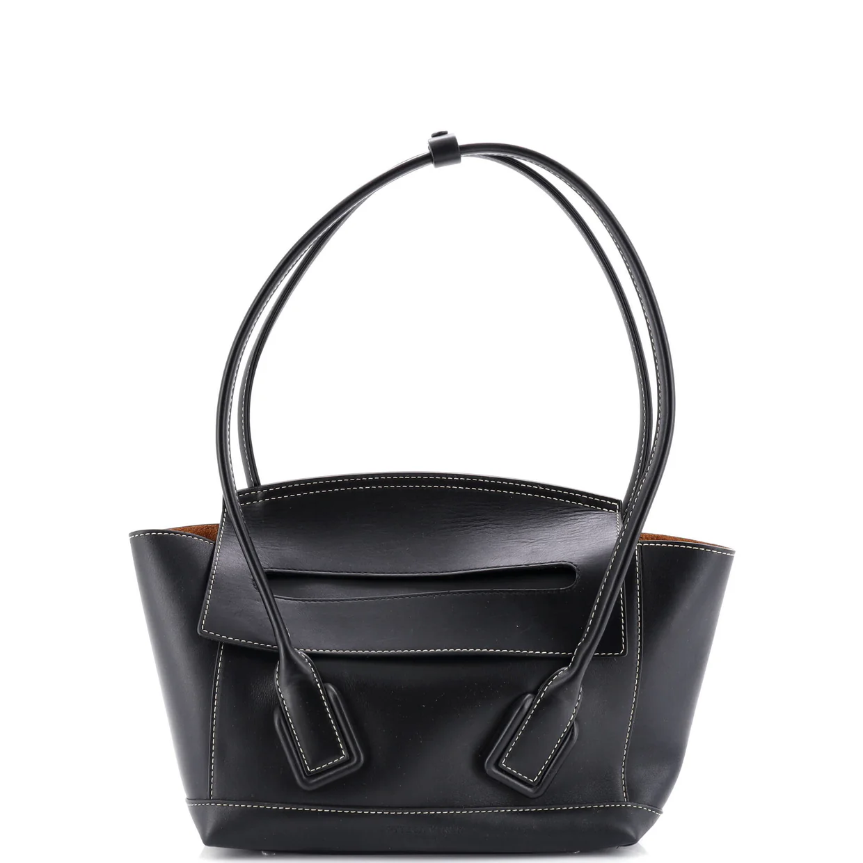 Arco Bag Smooth Calfskin Small - Deep Luxury