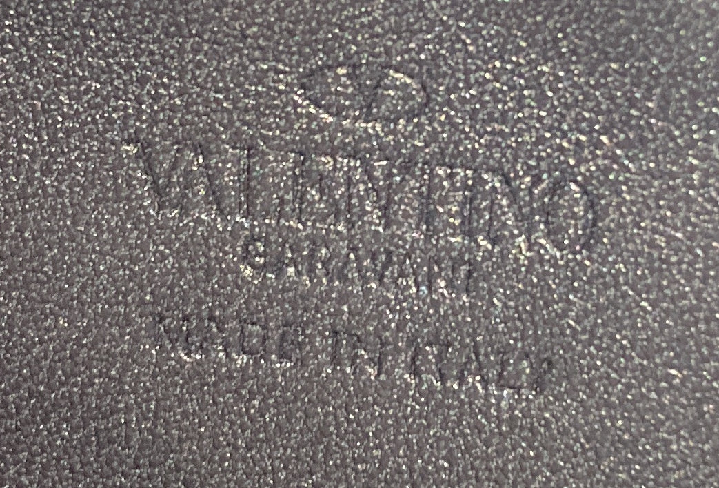 VLogo Walk Tote Leather Small - Deep Luxury
