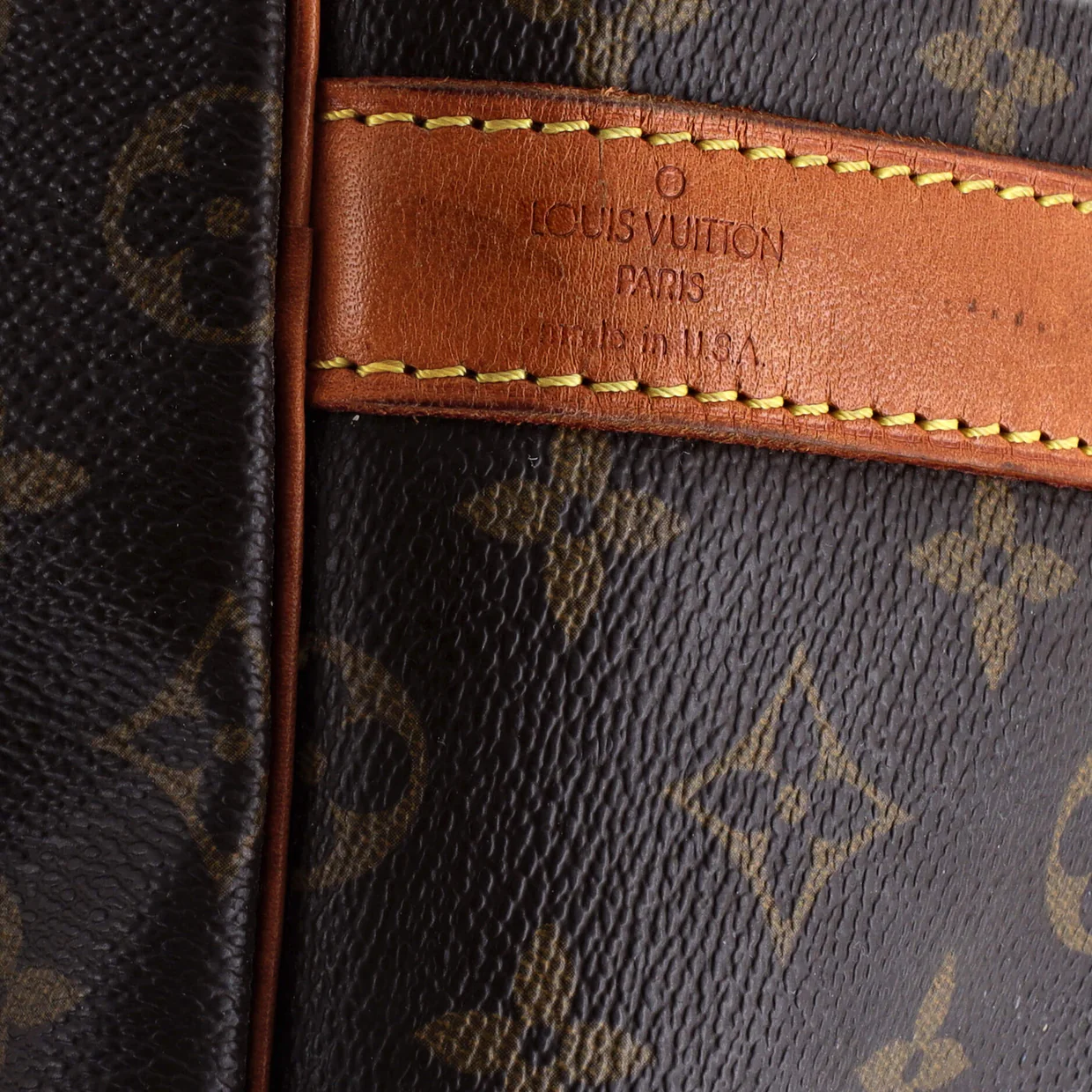 Keepall Bandouliere Bag Monogram Canvas 55 - Deep Luxury