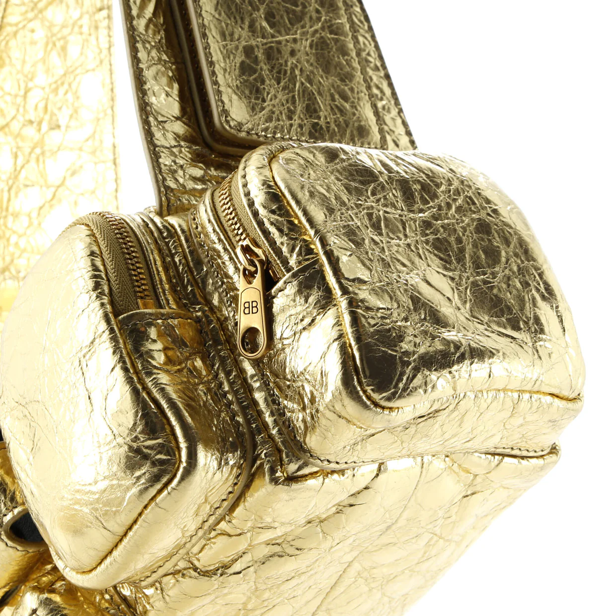 Superbusy Multi-Pocket Sling Bag Leather Small - Deep Luxury