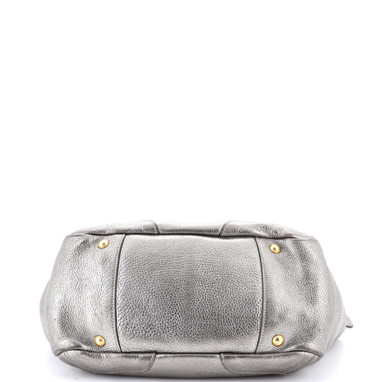 Buckle Strap Shoulder Bag Vitello Daino Medium - Deep Luxury