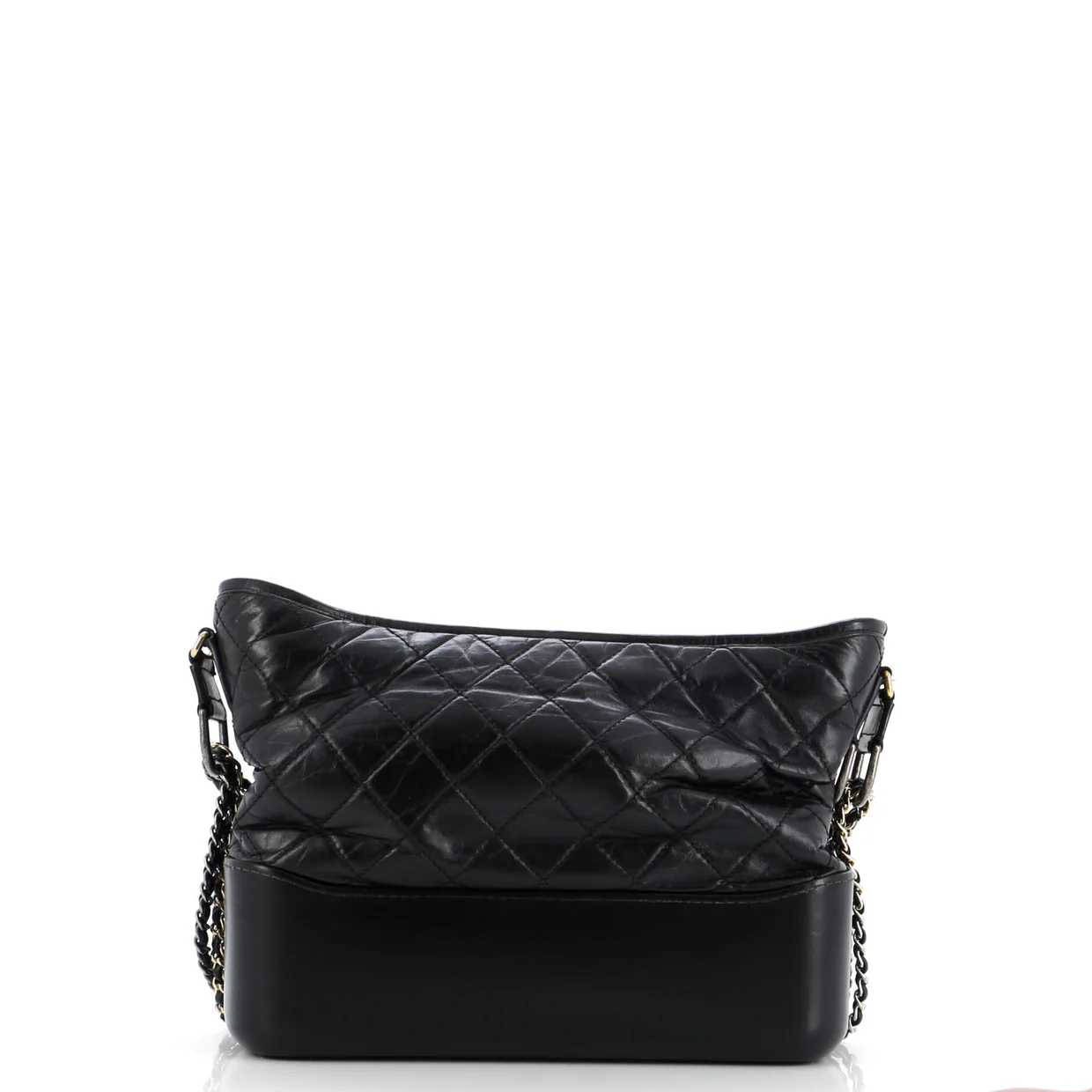 Gabrielle Hobo Quilted Aged Calfskin Medium - Deep Luxury