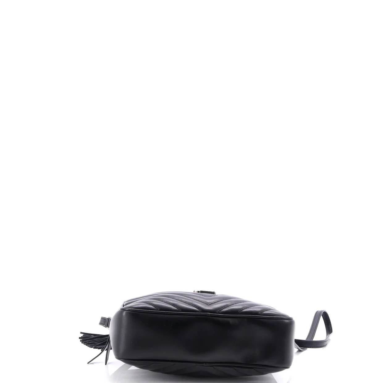 Lou Camera Bag Matelasse Chevron Leather Small - Deep Luxury