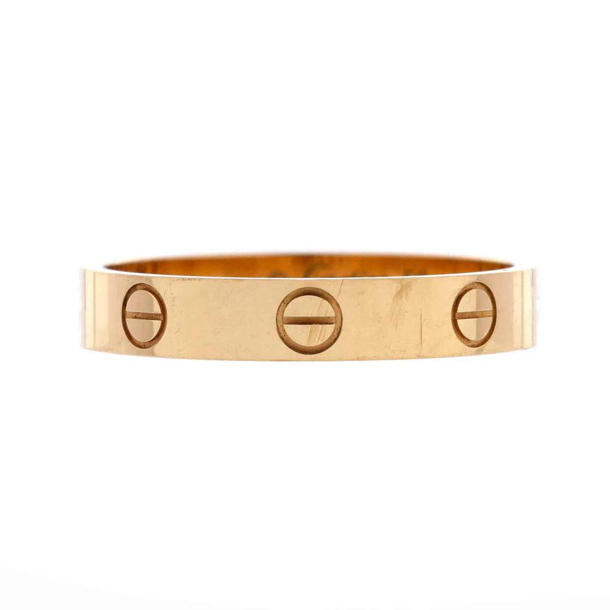 Love Wedding Band Ring 18K Yellow Gold - Deep Luxury