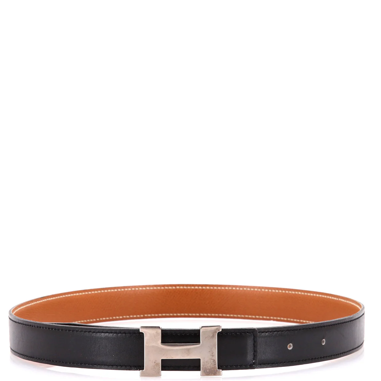 Constance Reversible Belt Leather Thin - Deep Luxury