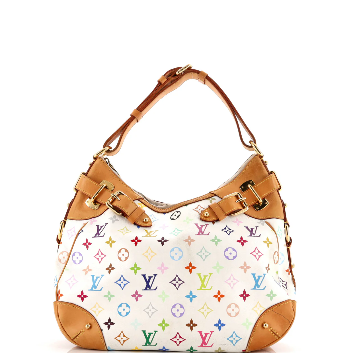 Greta Handbag Monogram Multicolor - Deep Luxury