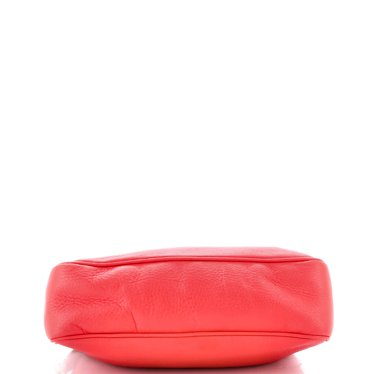 Soho Chain Zip Shoulder Bag Leather Small - Deep Luxury