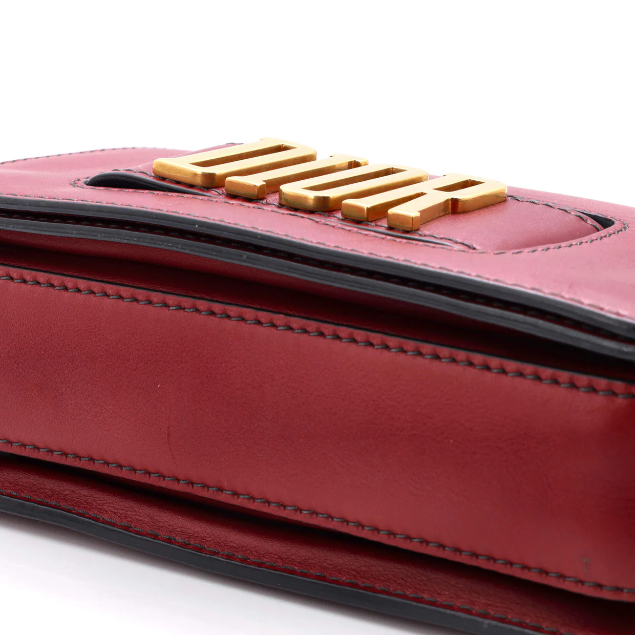 Dio(r)evolution Flap Bag Leather Medium - Deep Luxury