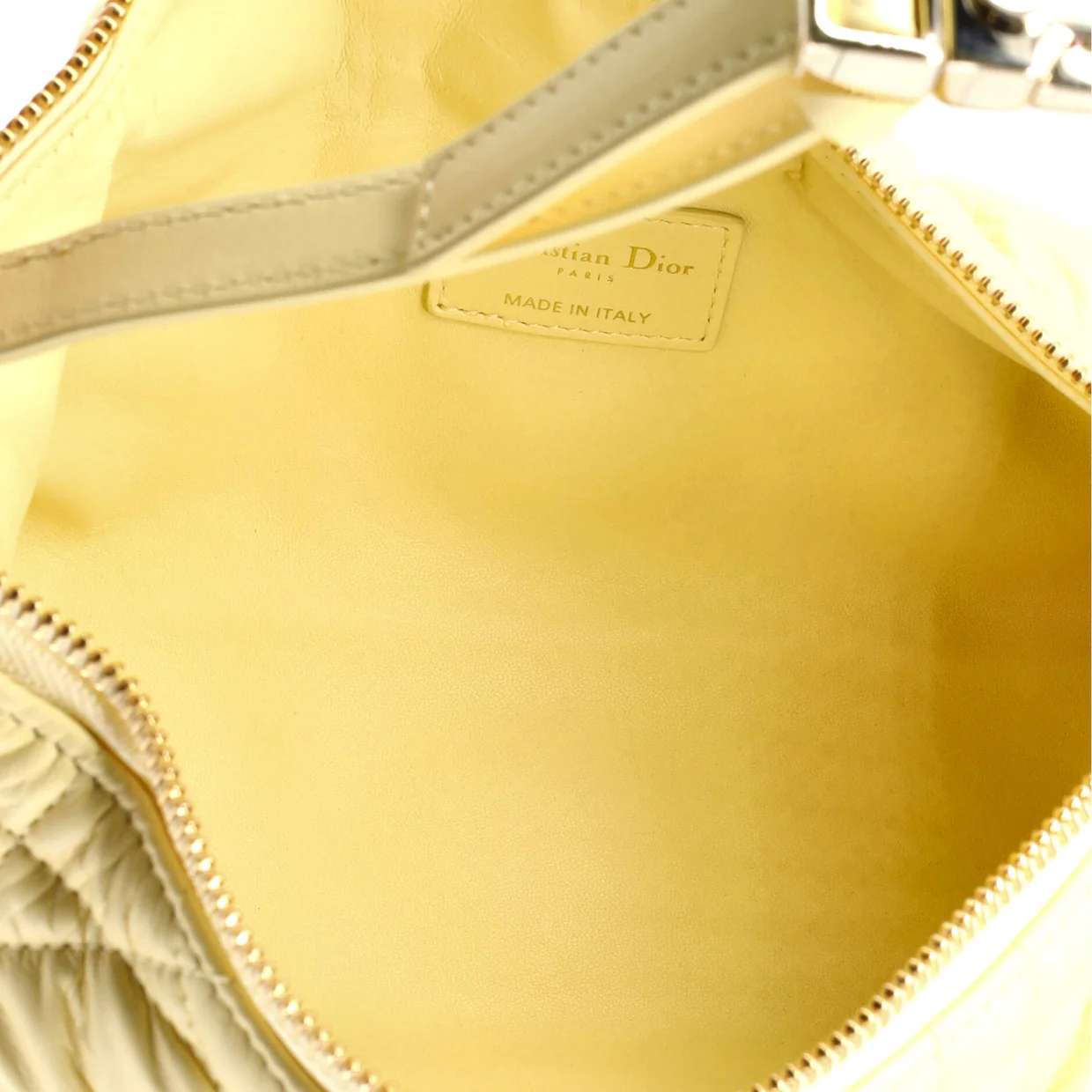 DiorTravel Nomad Pouch Macrocannage Quilt Calfskin Medium - Deep Luxury