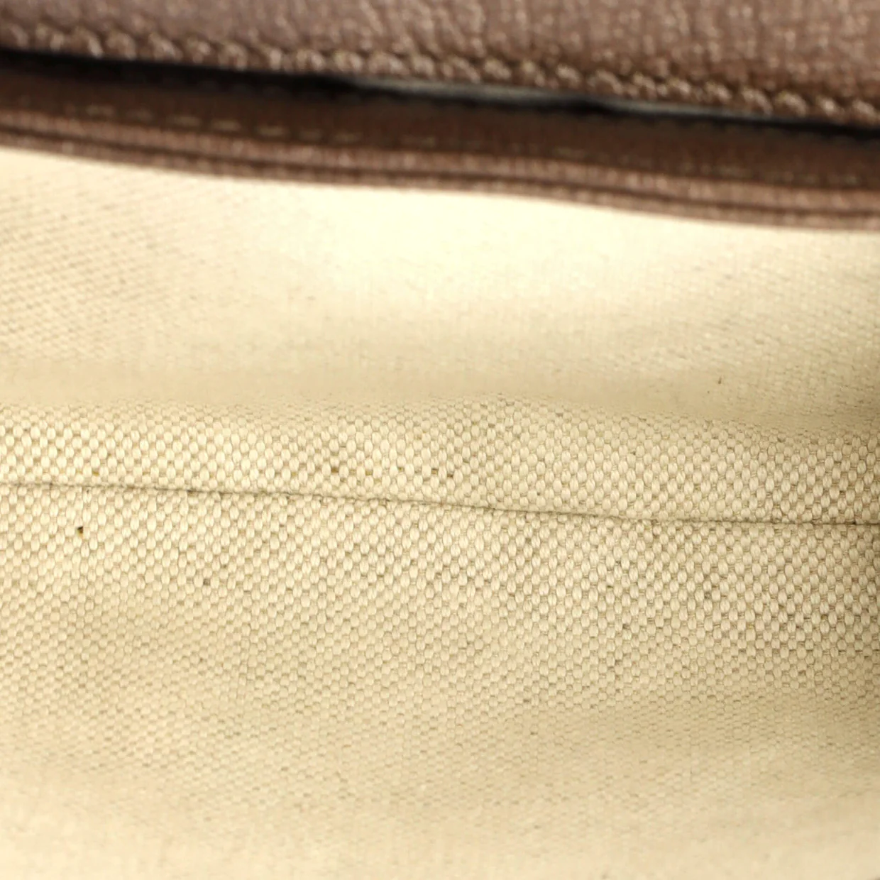 Blondie NM Chain Flap Bag GG Coated Canvas Small - Deep Luxury