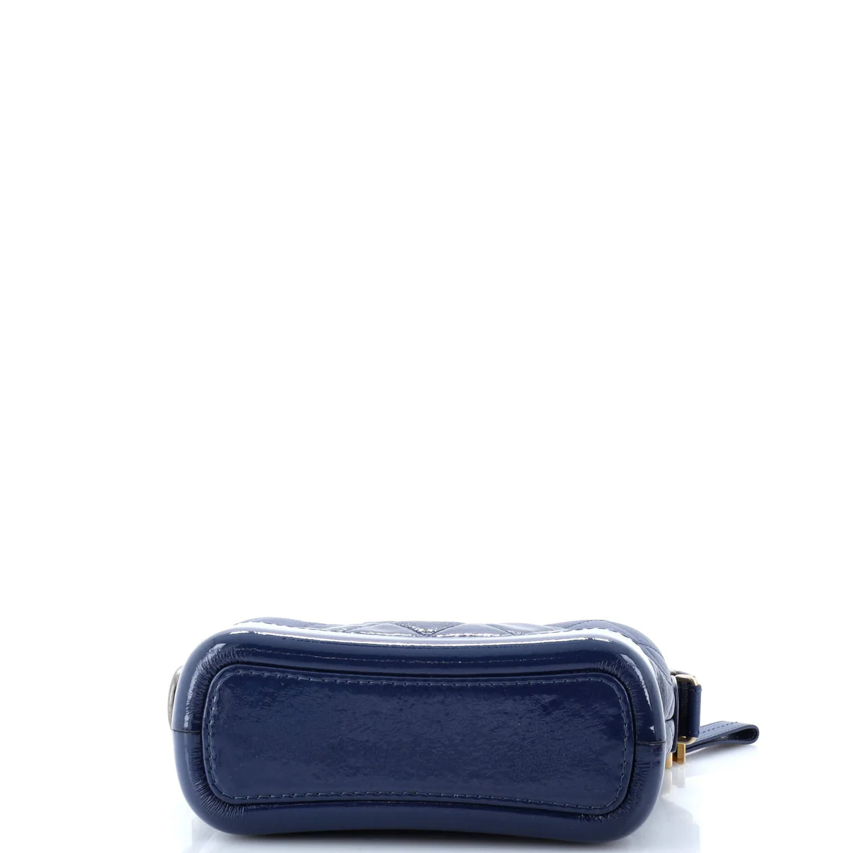 Gabrielle Hobo Quilted Goatskin and Patent Small - Deep Luxury