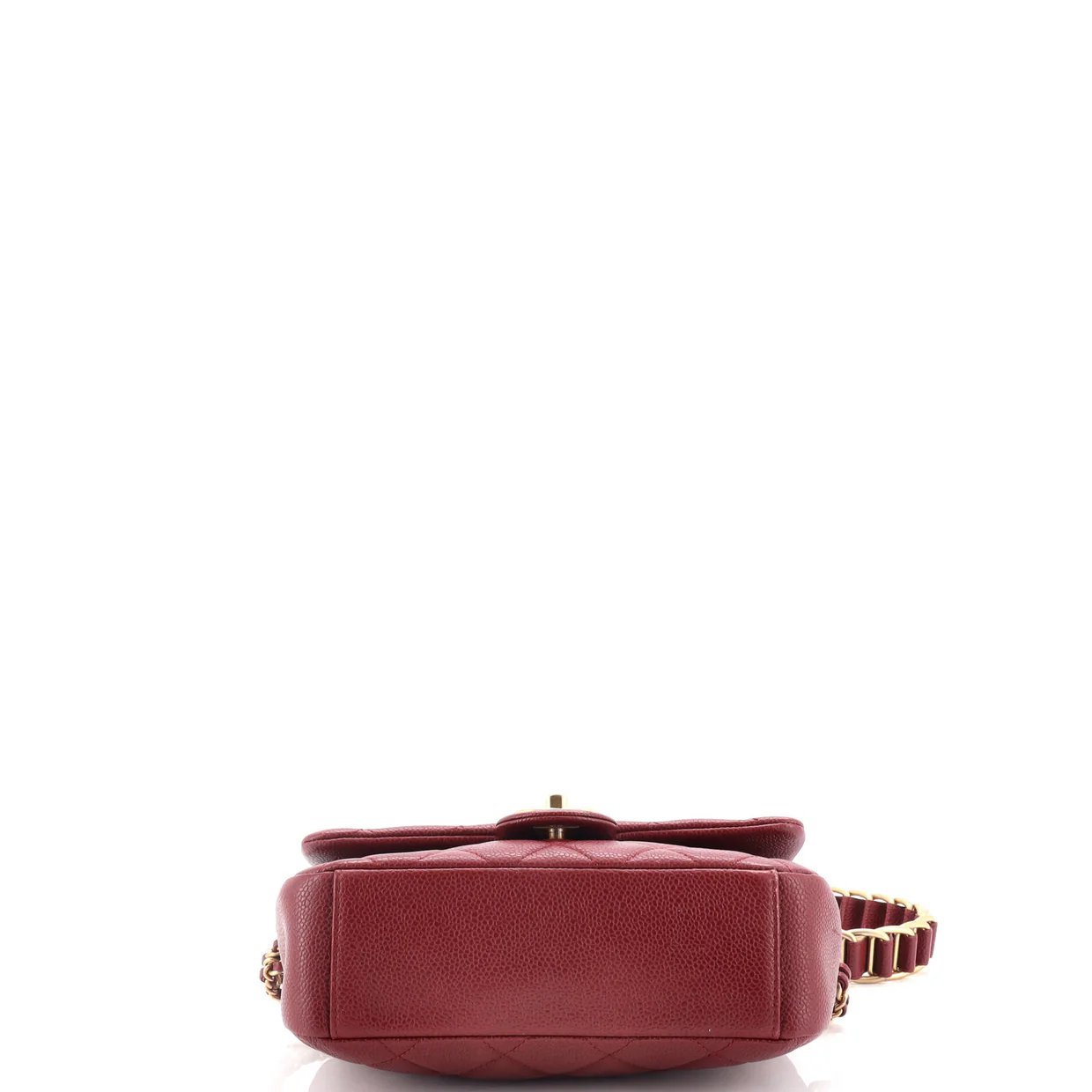 Chain Soul Flap Bag Quilted Caviar Small - Deep Luxury